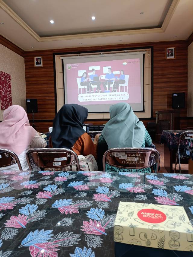 Kecamatan Kejajar Hadiri Rapat Renja di Bappeda Wonosobo